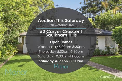 Property photo of 52 Carver Crescent Baulkham Hills NSW 2153