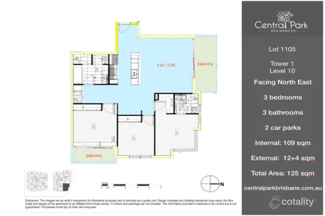 Property photo of 1105/181 Clarence Road Indooroopilly QLD 4068
