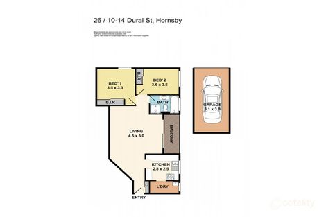 Property photo of 26/10-14 Dural Street Hornsby NSW 2077