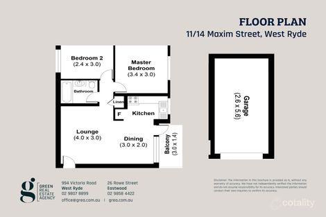 Property photo of 11/14 Maxim Street West Ryde NSW 2114