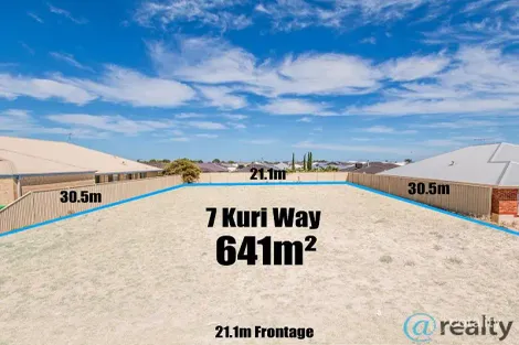 7 Kuri Way, Secret Harbour, WA 6173