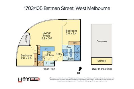 Property photo of 1703/105 Batman Street West Melbourne VIC 3003