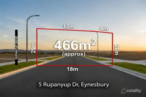 5 Rupanyup Dr, Eynesbury, VIC 3338