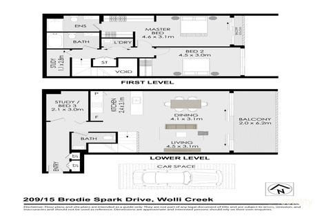 Property photo of 209/15 Brodie Spark Drive Wolli Creek NSW 2205