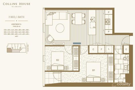 4201/464-466 Collins St, Melbourne, VIC 3000