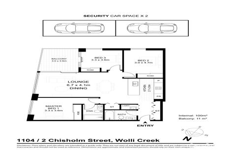 Property photo of 1104/2-20 Chisholm Street Wolli Creek NSW 2205