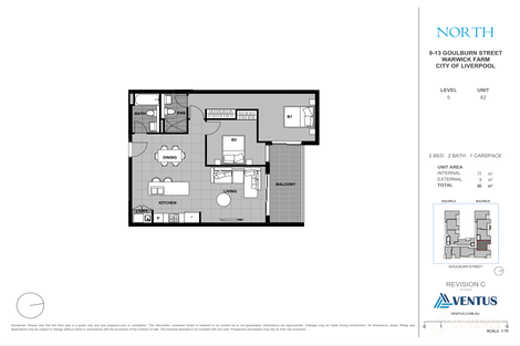 82/9 Goulburn St, Warwick Farm, NSW 2170