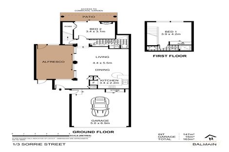 Property photo of 1/3 Sorrie Street Balmain NSW 2041