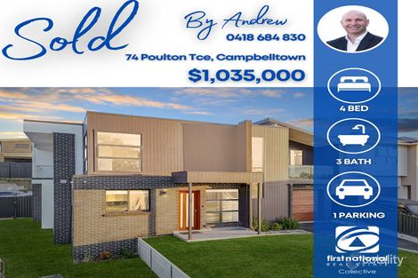 Property photo of 74 Poulton Terrace Campbelltown NSW 2560