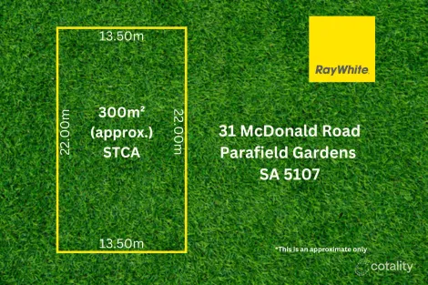 31 Mcdonald Rd, Parafield Gardens, SA 5107