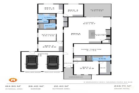 Property photo of 4 Monarch Way Munno Para SA 5115