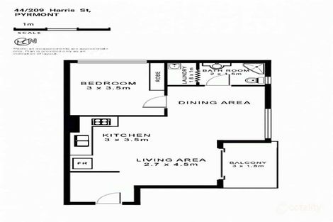 Property photo of 44/209-211 Harris Street Pyrmont NSW 2009