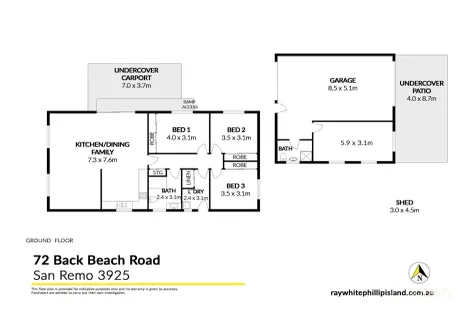 Property photo of 72 Back Beach Road San Remo VIC 3925