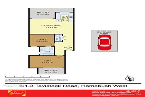 Property photo of 6/1-3 Tavistock Road Homebush West NSW 2140