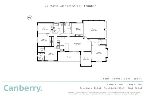 Property photo of 25 Mavis Latham Street Franklin ACT 2913