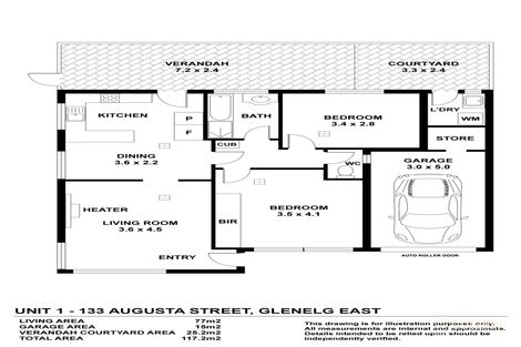1/133 Augusta St, Glenelg East, SA 5045