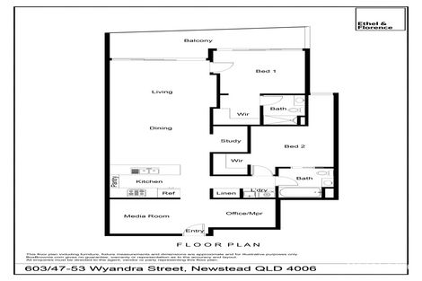 Property photo of 603/53 Wyandra Street Teneriffe QLD 4005