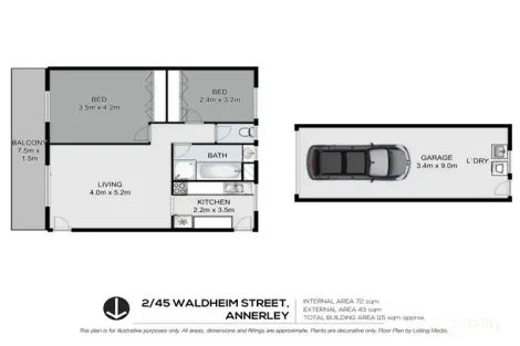 Property photo of 2/45 Waldheim Street Annerley QLD 4103