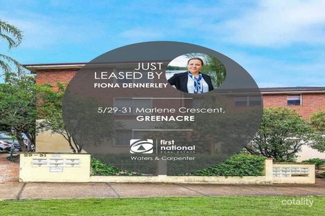 Property photo of 5/29-31 Marlene Crescent Greenacre NSW 2190