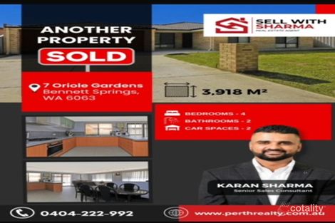7 Oriole Gdns, Bennett Springs, WA 6063