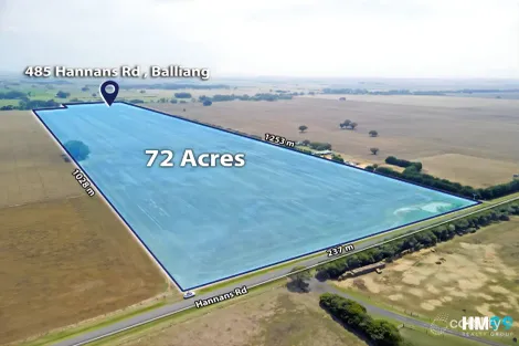 Property photo of 485 Hannans Road Balliang VIC 3340