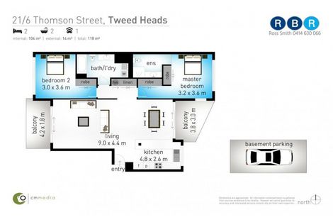 Property photo of 21/6-8 Thomson Street Tweed Heads NSW 2485