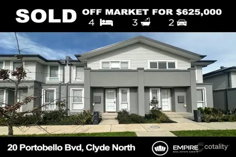 20 Portobello Bvd, Clyde North, VIC 3978