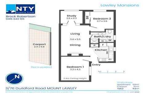 3/76 Guildford Rd, Mount Lawley, WA 6050
