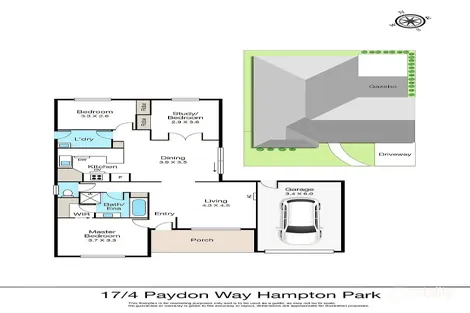 Property photo of 17/4 Paydon Way Hampton Park VIC 3976