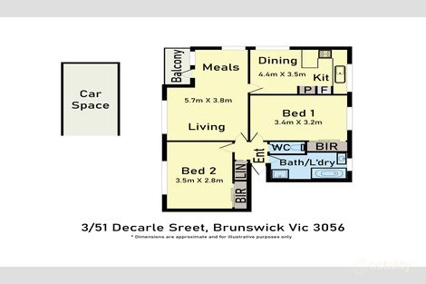 Property photo of 3/51 De Carle Street Brunswick VIC 3056