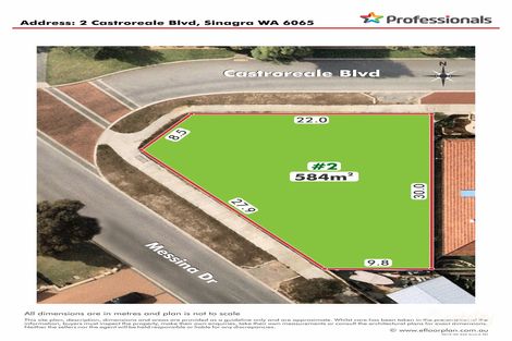 2 Castroreale Bvd, Sinagra, WA 6065