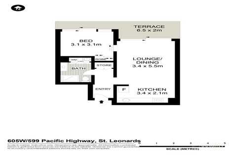 Property photo of 605W/599 Pacific Highway St Leonards NSW 2065