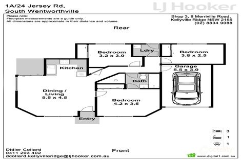 1a/24 Jersey Rd, South Wentworthville, NSW 2145