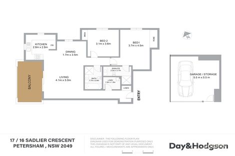Property photo of 17/16 Sadlier Crescent Petersham NSW 2049