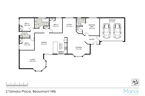 2 Tamara Pl, Beaumont Hills, NSW 2155