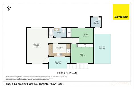 1/234 Excelsior Pde, Toronto, NSW 2283