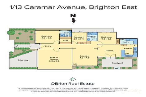 Property photo of 1/13 Caramar Avenue Brighton East VIC 3187