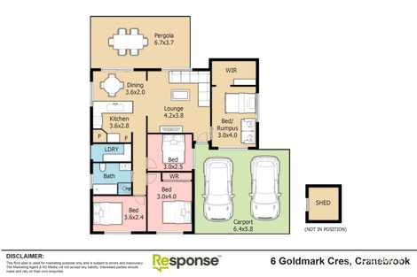 Property photo of 6 Goldmark Crescent Cranebrook NSW 2749
