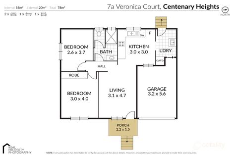 Property photo of 7A Veronica Court Centenary Heights QLD 4350