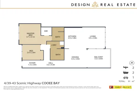 Property photo of 4/39 Scenic Highway Cooee Bay QLD 4703