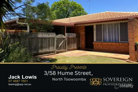 3/58 Hume St, North Toowoomba, QLD 4350