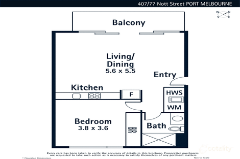 Property photo of 407/77 Nott Street Port Melbourne VIC 3207