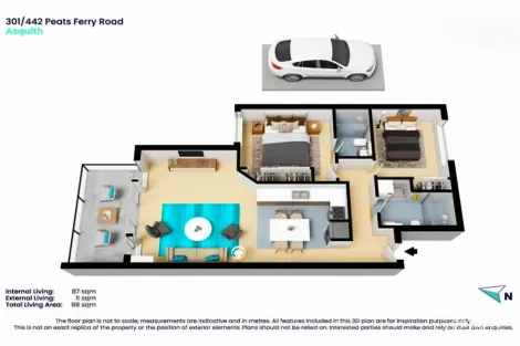 Property photo of 301/442-446A Peats Ferry Road Asquith NSW 2077