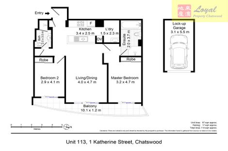 Property photo of 113/1 Katherine Street Chatswood NSW 2067