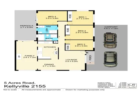 Property photo of 5 Acres Road Kellyville NSW 2155