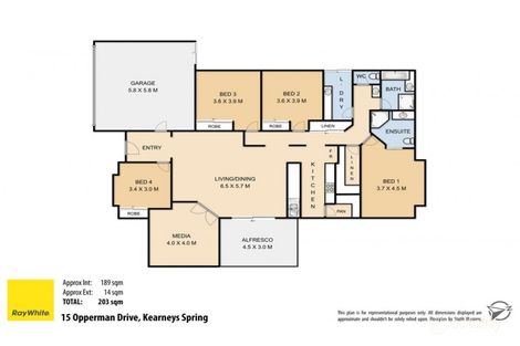 Property photo of 15 Opperman Drive Kearneys Spring QLD 4350