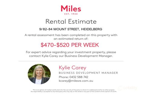 9/82 Mount St, Heidelberg, VIC 3084