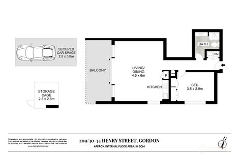 Property photo of 209/30-34 Henry Street Gordon NSW 2072