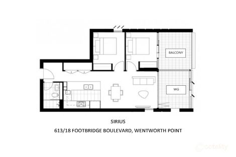 613/18 Footbridge Bvd, Wentworth Point, NSW 2127