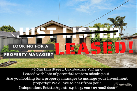 Property photo of 36 Marklin Street Cranbourne VIC 3977